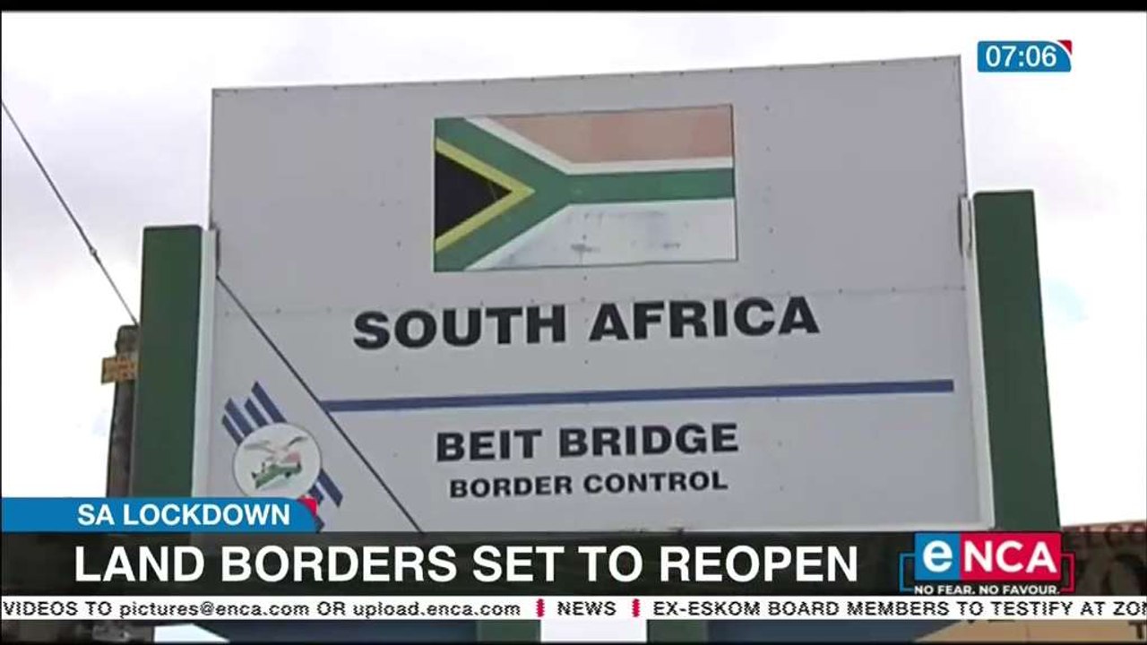 SA land borders set to reopen
