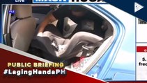 #LagingHanda | Sen. Go, suportado ang pagpapaliban sa implementasyon ng Child Car Seat Policy habang may pandemya pa sa bansa
