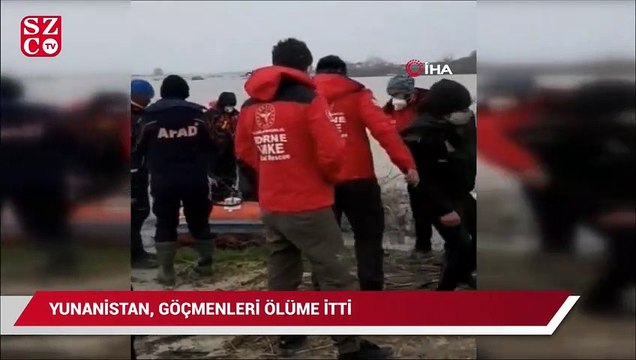 Yunanistan göçmenleri ölüme itti