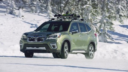 2020 Subaru Forester Touring Snow Driving