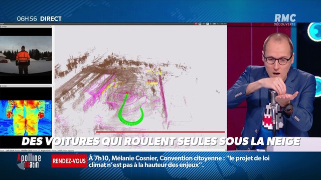 La chronique d'Anthony Morel : Des voitures qui roulent seules sous la neige - 10/02