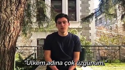 Boğaziçi'nin en iyilerinden yürek burkan açıklamalar: "Ülkem adına çok üzgünüm..."