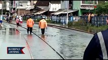PT KAI Daop 4 Semarang  Tinggikan Rel yang Terendam Banjir