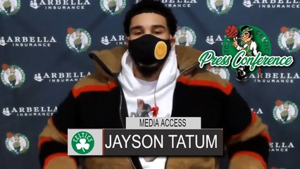 Jayson Tatum "We weren't on the same page defensively" | Celtics vs. Jazz