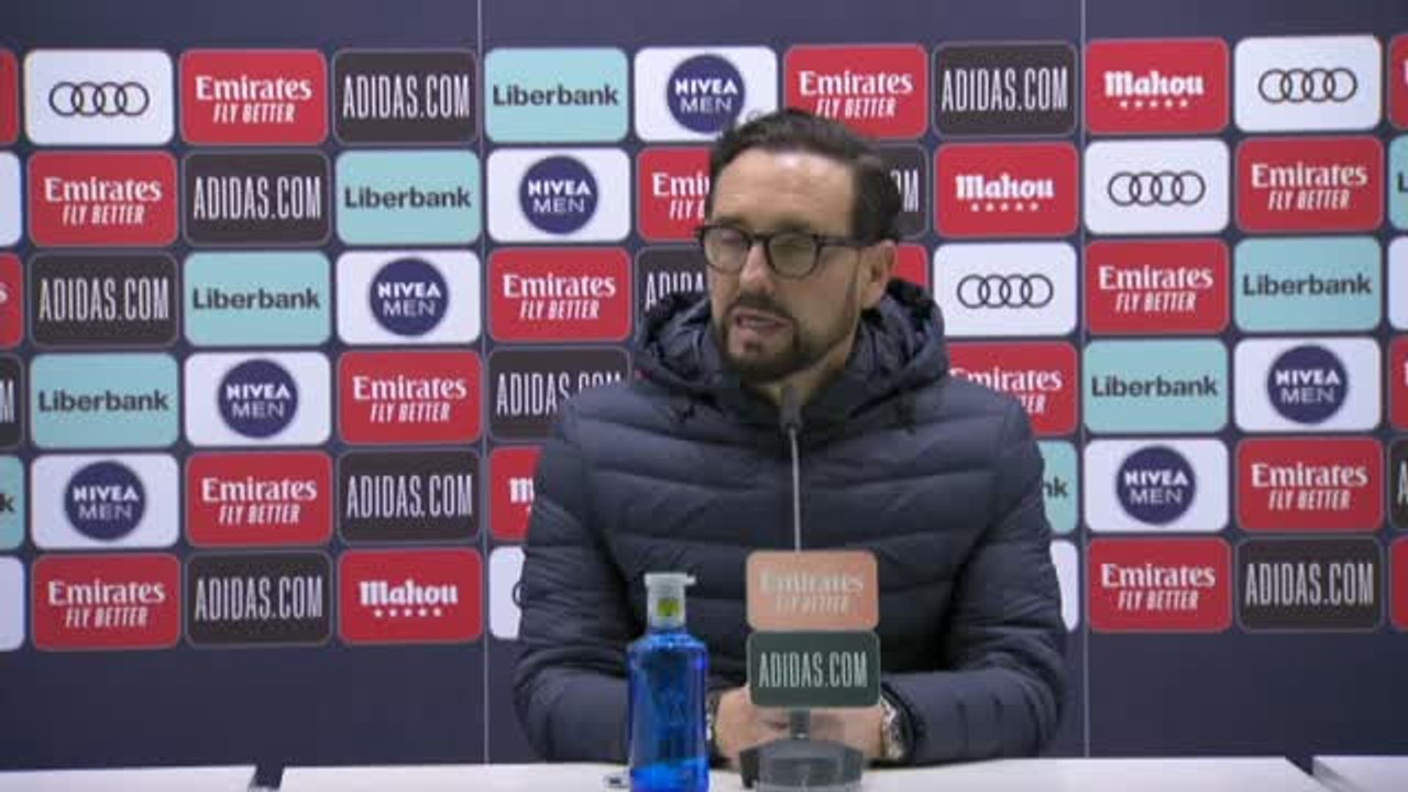 Bordalás: "Hemos echado de menos que el club nos defendiera de las críticas"