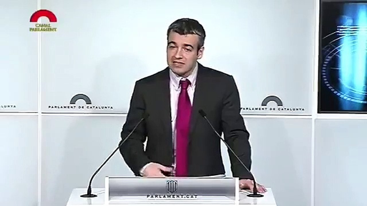 En nº2 de Illa (PSC) pide un "referéndum" de secesión