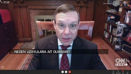 Uzaylı iddiasını öne süren profesör CNN TÜRK'e konuştu