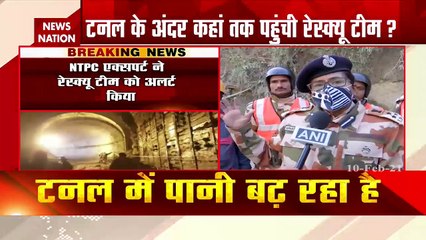 Chamoli Disaster: टनल में लगातार बढ़ता जा रहा है पानी, देखें टनल में कैसे फंसे हैं लोग