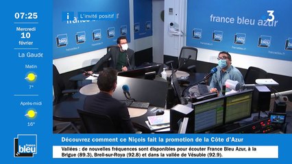 La matinale de France Bleu Azur du 10/02/2021