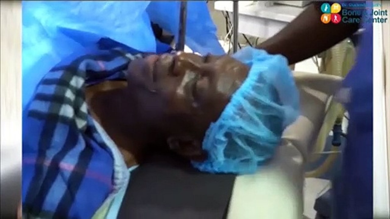 Nigerian Patient Bow Legs Surgery | MIS Total Knee Replacement Surgery by Dr Shailendra Patil