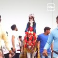 Not The Groom, But This Bride Rode A Horse During Her Wedding Procession