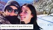 Annily Chatelain amoureuse : la fille d'Alizée partage de tendres baisers glacés avec son chéri