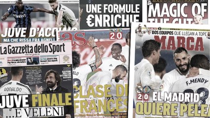 Le réveil du Real Madrid fait parler en Espagne, le clash Juve-Inter agite l'Italie