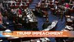 US Senate declares in vote that Trump impeachment trial is constitutional