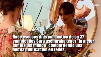 Sara Carbonero, ingresada en el hospital por una recaída