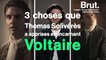 3 choses que Thomas Solivérès a apprises sur Voltaire en l'incarnant