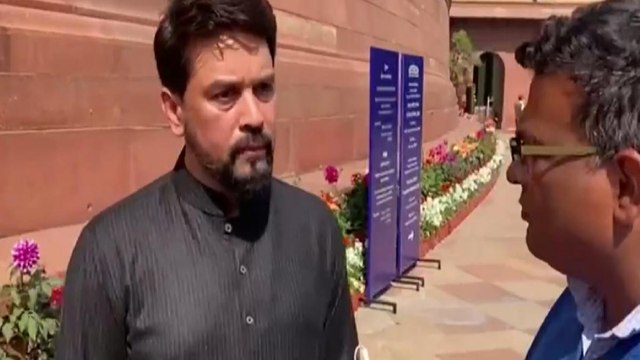 Congress leaders are 'Factory of lies', says Anurag Thakur