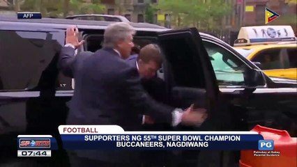SPORTS BALITA: Supporters ng 55th Super Bowl Champion Buccaneers, nagdiwang
