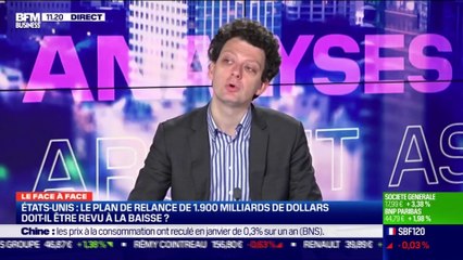Thibault Prébay VS Hervé Goulletquer : Faut-il revoir à la baisse le plan de relance américain ? - 10/02