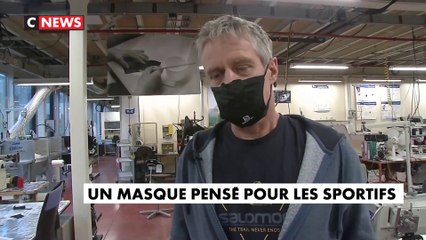 Covid : un masque pensé pour les sportifs