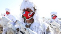 TSK ve Azerbaycan silahlı kuvvetlerinden kış tatbikatı