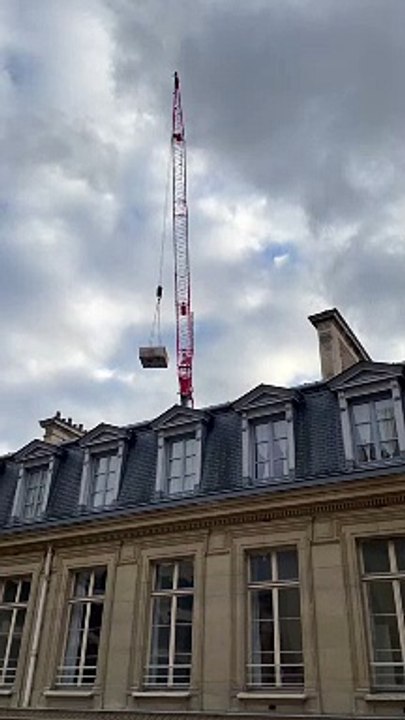 La grue en action 11 janvier