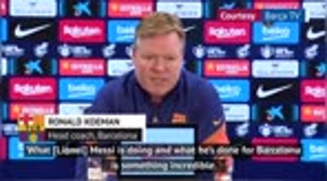 Brady? Messi's the GOAT for Koeman
