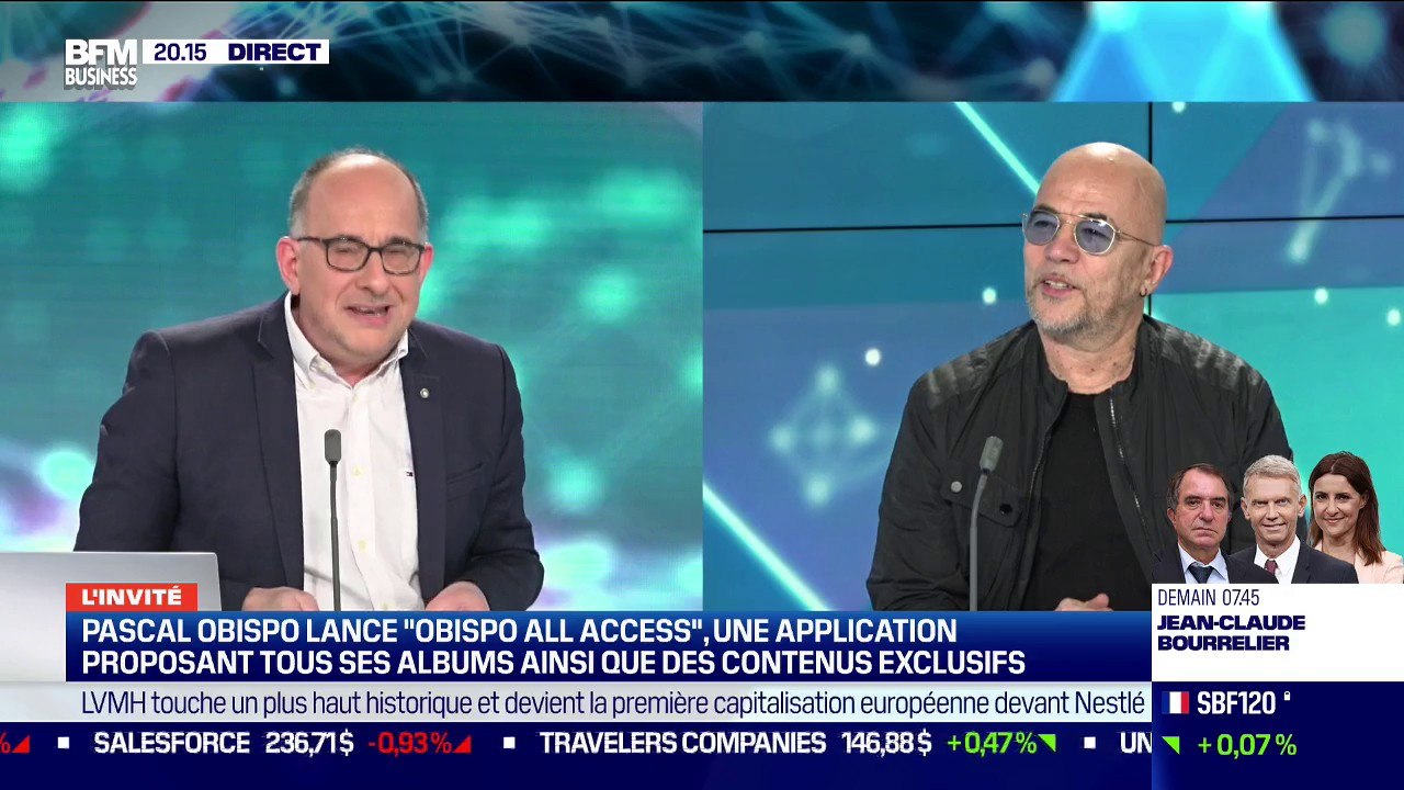 Tech&Co: Pascal Obispo présente son nouveau ser...