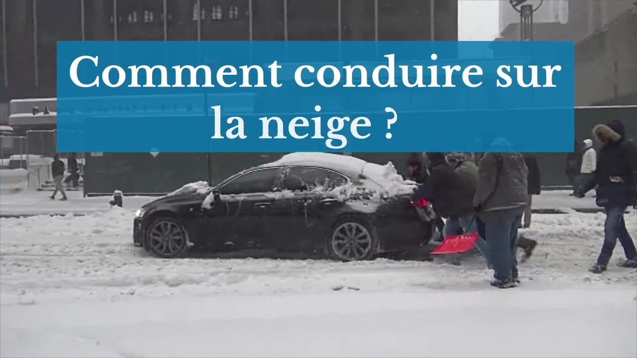 Comment conduire sur la neige ?