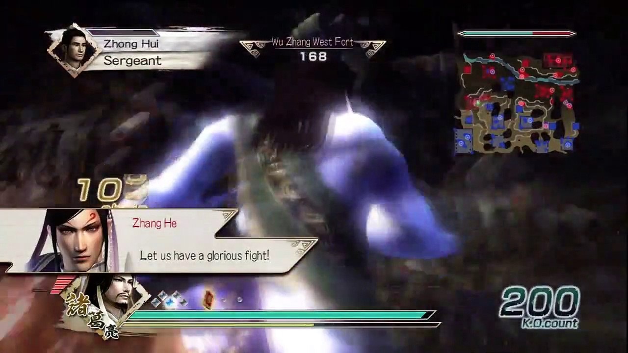 Dynasty Warriors 6 Zhuge Liang Ep. 6 Chapter 6 - Battle Of Wu Zhang Plains (Eng. Ver)