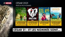 Les nominations pour les Césars 2021