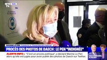 Jugée pour avoir publié des photos de Daech, Marine Le Pen dénonce 