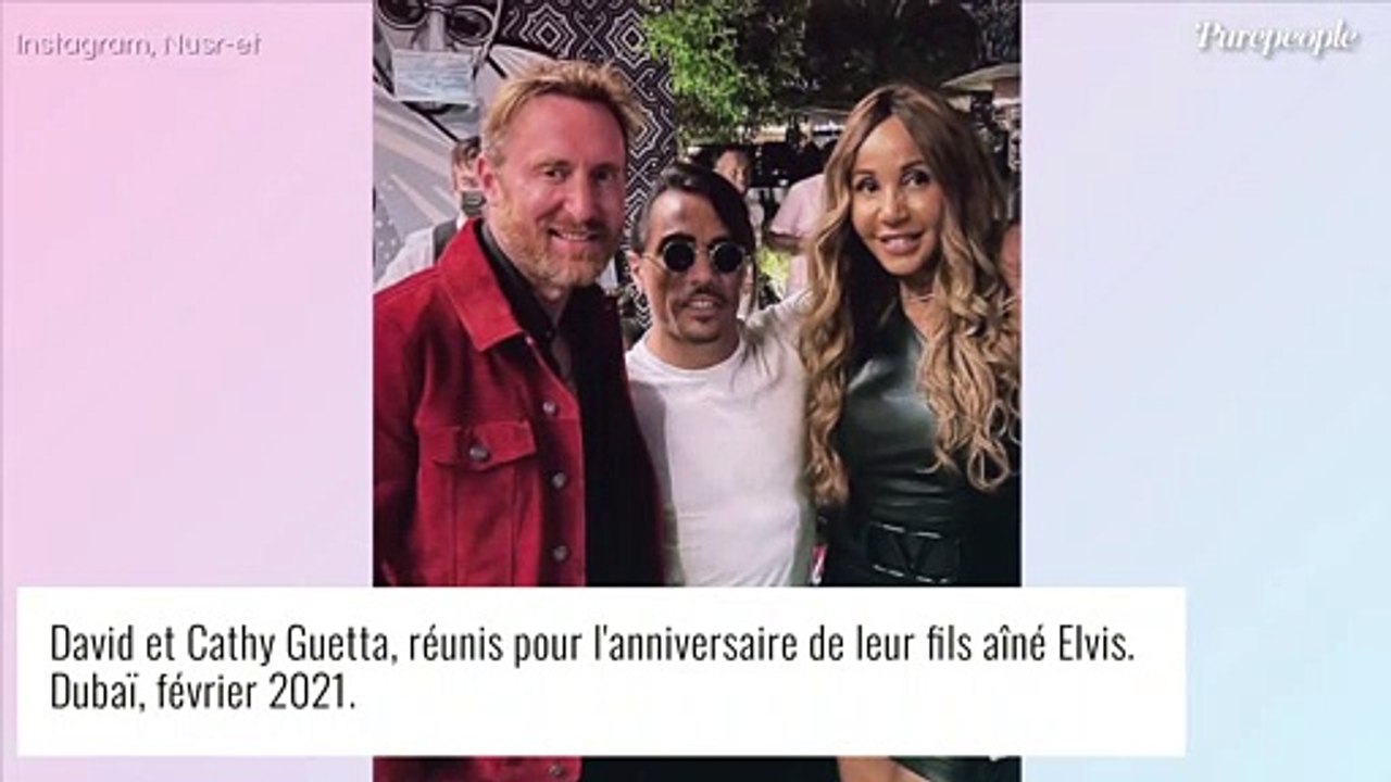 David et Cathy Guetta : Heureuses retrouvailles à Dubaï, pour les 17 ans de leur fils Elvis