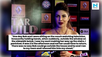 Priyanka Chopra Jonas reveals that she hid her bf in her closet