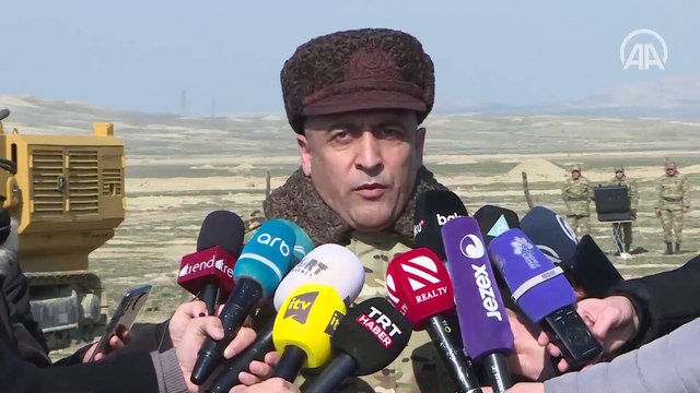 Türk üretimi mayın temizleme aracı MEMATT Azerbaycan'da tüm testleri geçti