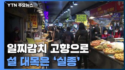 방역수칙 지키며 고향으로...설 대목 '실종' / YTN