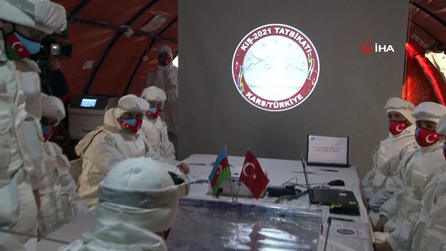 TSK ve Azerbaycan Ordusu’ndan gövde gösterisi