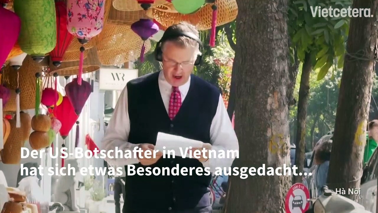 Us-botschafter rappt zum vietnamesischen neujahrsfest