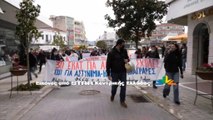 Πορεία μαθητών και φοιτητών στην Λαμία