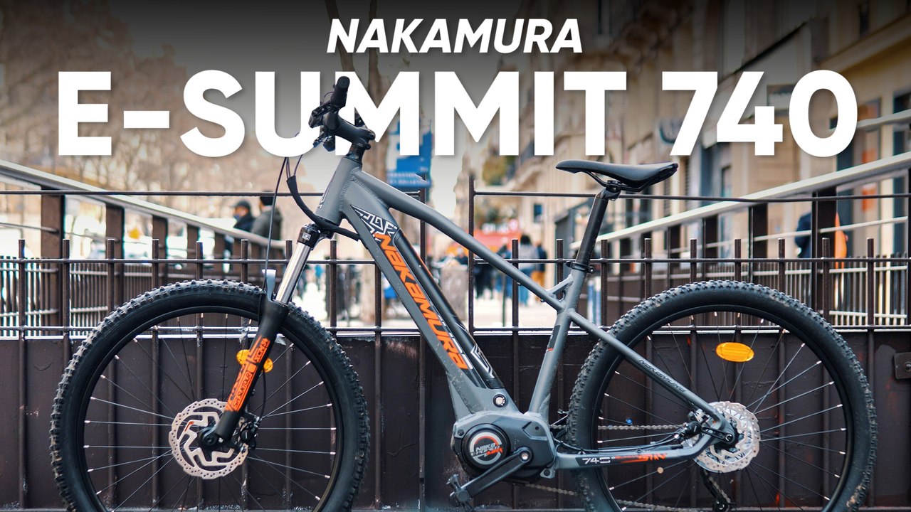 Test du Nakamura E-Summit 740 : un bon VTT s'en sort-il en ville ? - Vidéo  Dailymotion