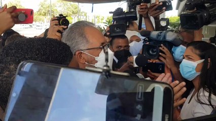 Simón Lizardo es interrogado en la Procuraduría