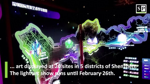 Glow Shenzhen 2020; Light Art Festival in China