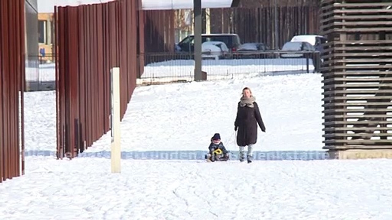 Skispaß mitten in Berlin