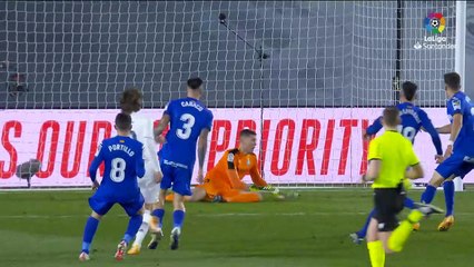 Resumen de Real Madrid vs Getafe CF (2-0) || 09/02/2021