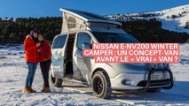 NISSAN E-NV200 WINTER CAMPER : UN CONCEPT-VAN AVANT LE « VRAI » VAN ?