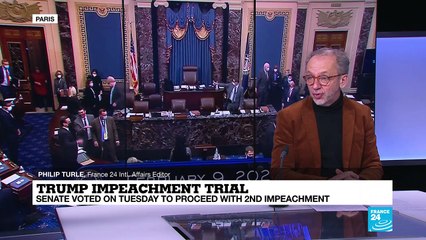 After emotional start, Democrats to outline case at Trump's impeachment trial