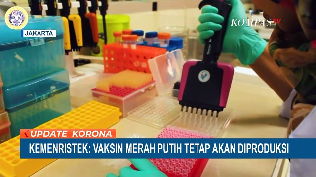 Kemenristek Tegaskan Vaksin Merah Putih Tetap akan Diproduksi