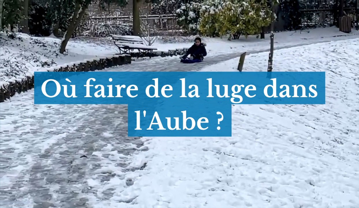 Chutes de neige : où faire de la luge dans l’Aube ?