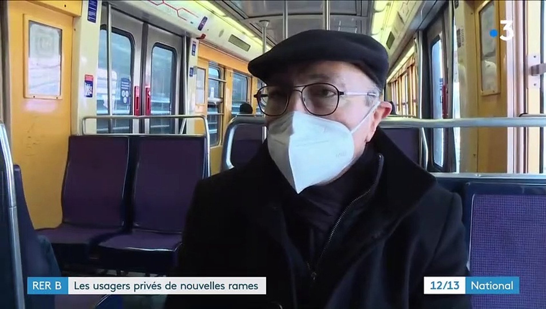 Transports : les nouvelles rames du RER B se font attendre en région  parisienne - Vidéo Dailymotion