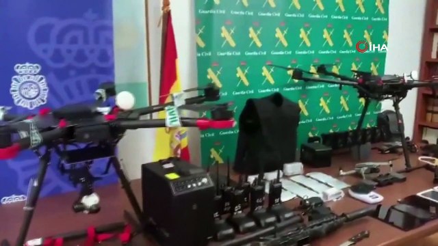 - Fas ile İspanya arasında İHA’lı uyuşturucu kaçakçılığı- İnsansız hava aracı ile uyuşturucu kaçakçılığı yapan çete, İspanya polisi tarafından yakalandı